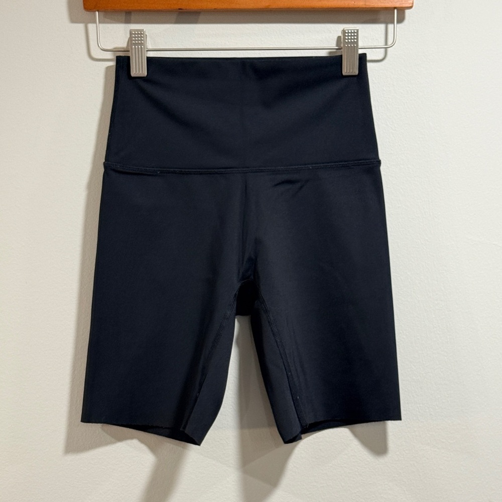 Aerie Women's Offline Black High Rise Bike‎ 7" Shorts Size S
